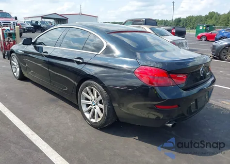 2015 BMW 640I Gran Coupe z USA, uszkodzony, nr VIN WBA6A0C55FD318676